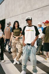MEDM Foam Print Logo Tee - COPPING THREADS - MEDM